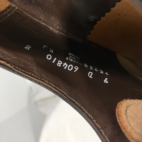 Florsheim Mens Sz9D Leather Oxfords#A151 - Picture 5 of 6